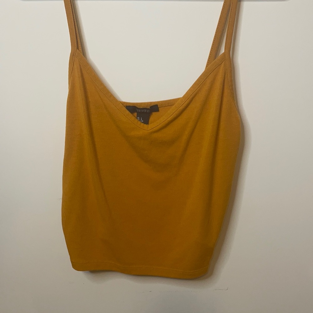 Yellow tank top